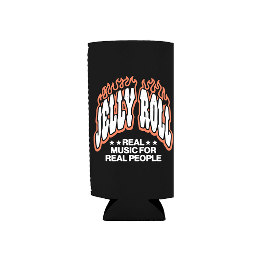 Flame Logo Tall Boy Koozie - Accessory