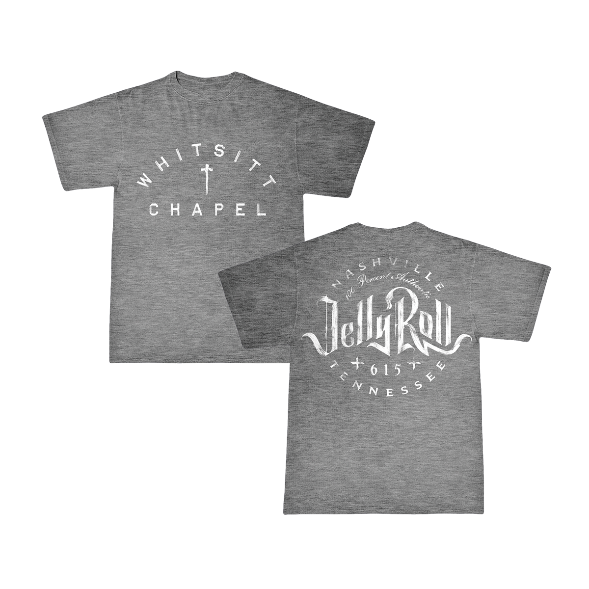 Heather Gray Whitsitt Chapel T-Shirt - CLIENT OWNED APPAREL