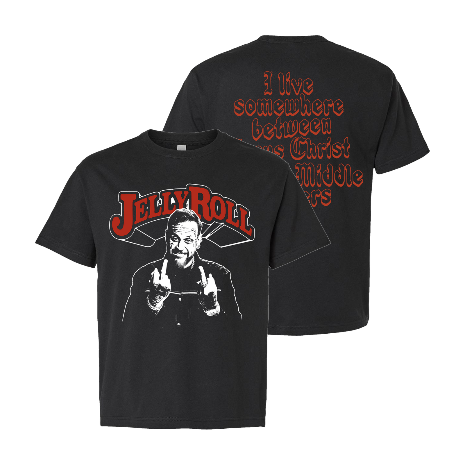 Middle Finger T-Shirt - Apparel