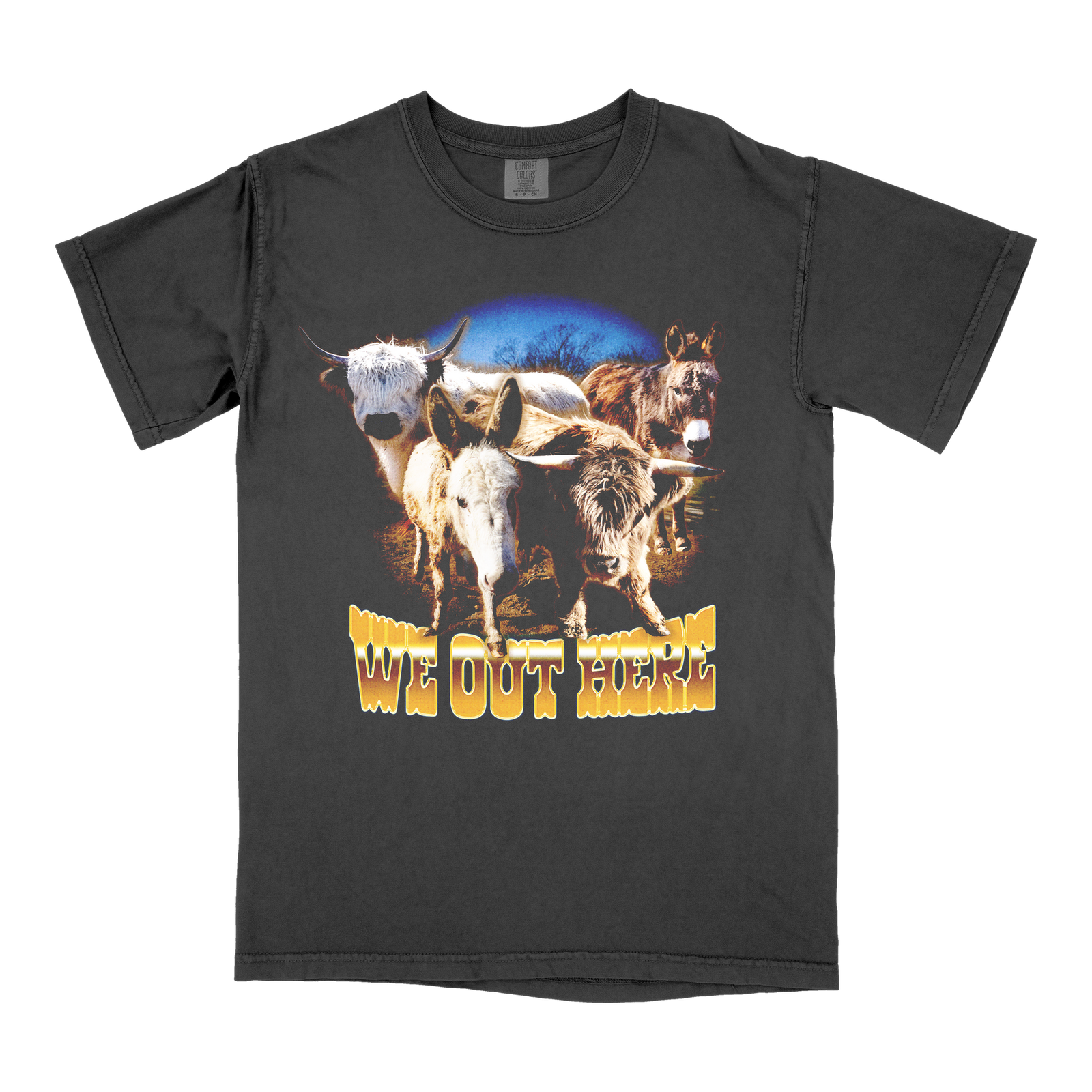 We Out Here T-Shirt - Apparel